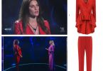 look dayane mello in rosso