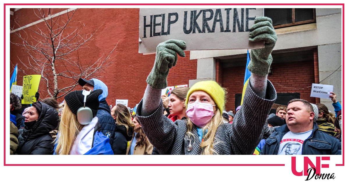 Tutto il coraggio delle donne ucraine a 5 giorni dall'inizio della guerra