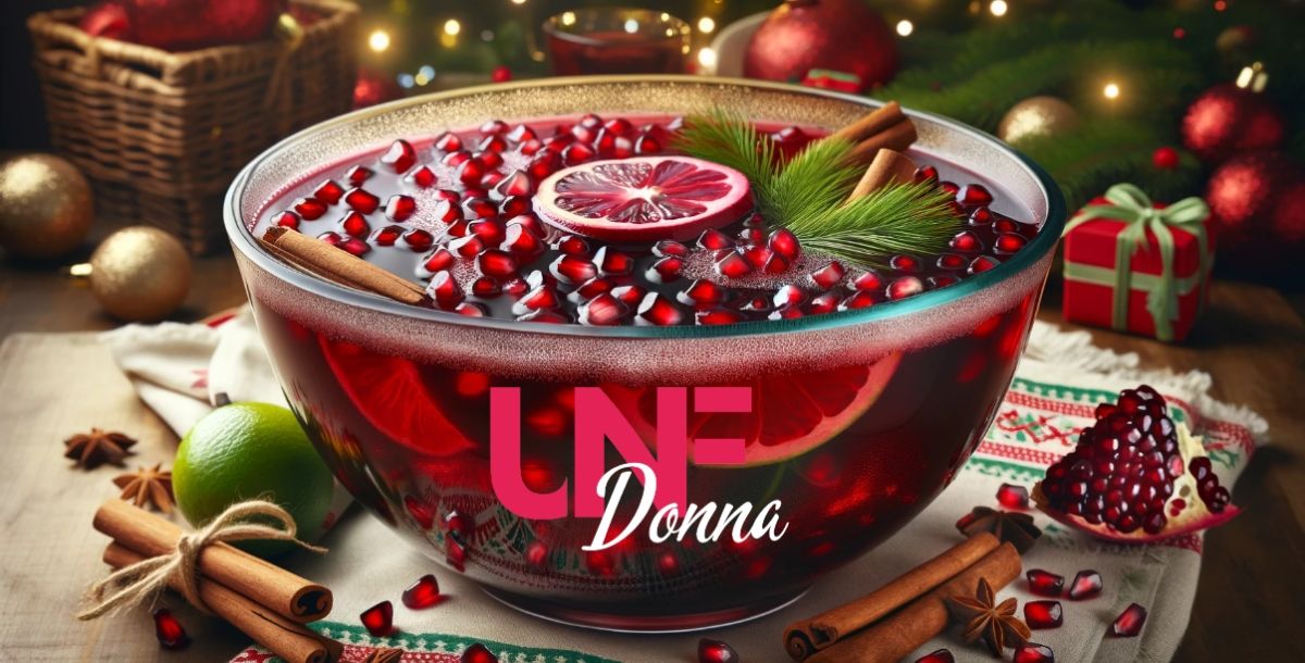 Pomegranate Rum Punch natale