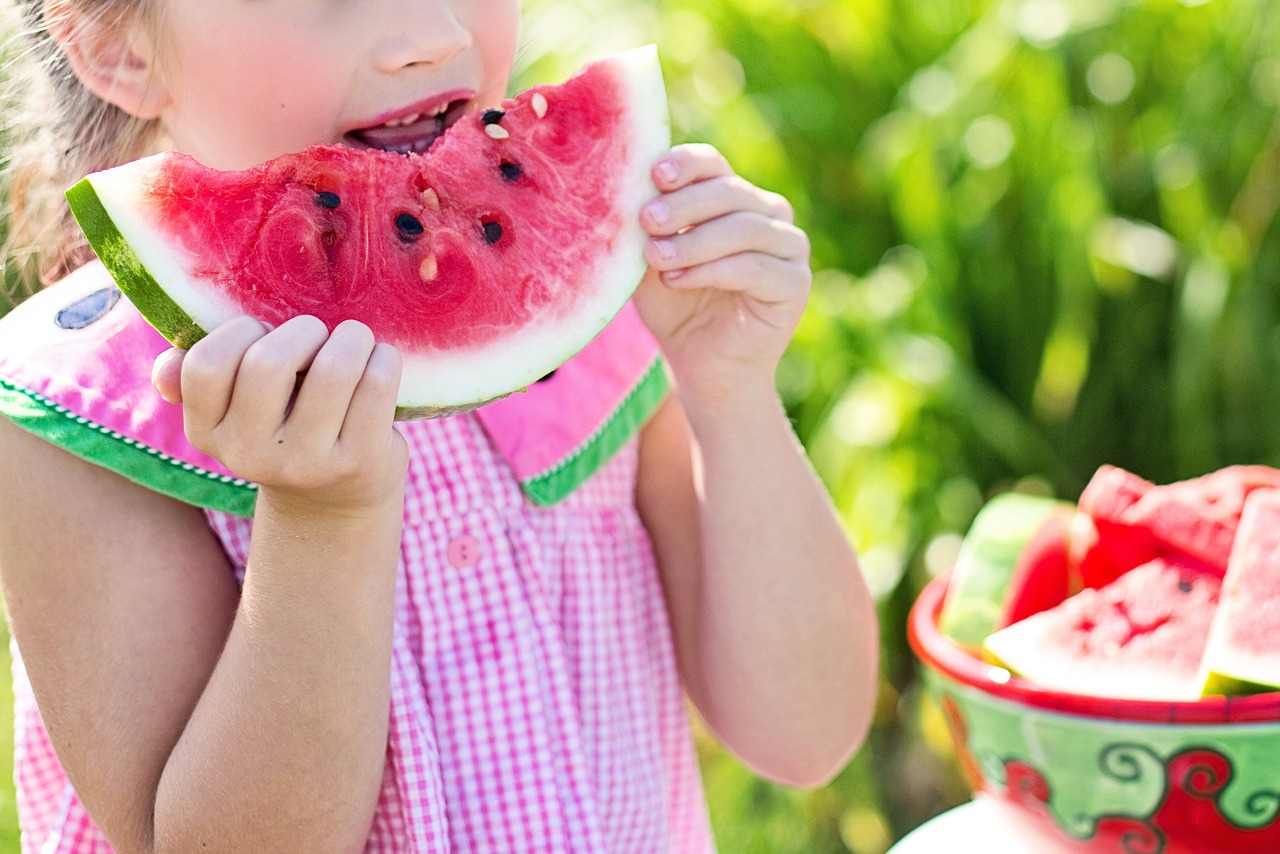 melone e anguria bambini