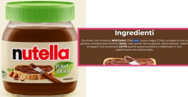 la nutella vegana è sul mercato