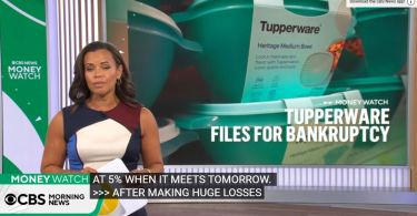 tupperware bancarotta