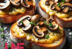 bruschette ai funghi autunno